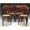 Image 1 : SET OF SEVEN SHERATON CHAIRS