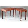 Image 1 : FINE PAIR OF SHERATON CARD TABLES