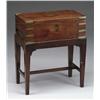 Image 1 : GOOD GEORGIAN MAHOGANY WRITING BOX ON STAND
