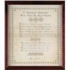 Image 1 : INTERESTING BIRTHDAY GREETING NEEDLEWORK SAMPLER,