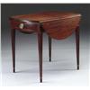 Image 1 : MAHOGANY ONE DRAWER FEDERAL PEMBROKE TABLE