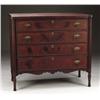 Image 1 : FINE INLAID SHERATON FOUR DRAWER CHEST