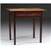 Image 1 : TIGER MAPLE CHIPPENDALE ONE DRAWER STAND