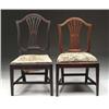 Image 1 : TWO HEPPLEWHITE DINING CHAIRS