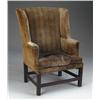 Image 1 : 18TH CENTURY MAHOGANY WING CHAIR