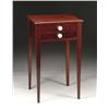 Image 1 : TWO DRAWER HEPPLEWHITE MAHOGANY STAND