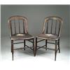 Image 1 : PAIR OF PAINT DECORATED PHILADELPHIA SIDE CHAIRS