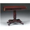 Image 1 : FINE MAHOGANY PHILADELPHIA CARD TABLE