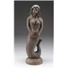 Image 1 : HAND CARVED HARDWOOD FIGURE OF A MERMAID