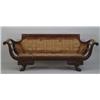 Image 1 : FEDERAL CLASSICAL CARVED MAHOGANY SOFA FRAME