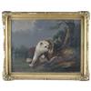 Image 1 : UNSIGNED (European, 19th Century) WOLF, DOG AND C