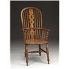 Image 1 : ENGLISH WINDSOR HIGH BOW-BACK ARMCHAIR