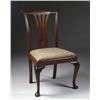 Image 1 : 18TH CENTURY WALNUT SIDE CHAIR