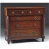 Image 1 : MAHOGANY FEDERAL TWO OVER THREE DRAWER CHEST