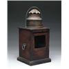 Image 1 : EARLY SHIP’S WOOD AND COPPER BINNACLE