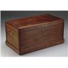 Image 1 : FINE EARLY PINE DOVETAILED SEAMAN’S CHEST