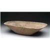 Image 1 : LARGE PAINTED TRENCHER AND FOUR ROUND WOODEN MEAS