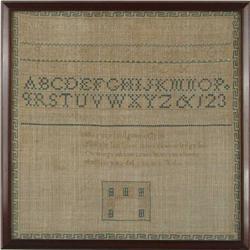 UNFINISHED NEEDLEWORK SAMPLER