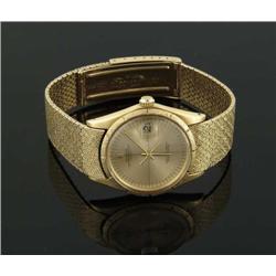 FINE ROLEX GOLD DRESS WRISTWATCH