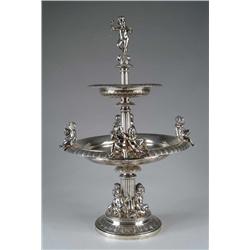 DANISH SILVER CENTERPIECE
