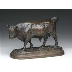 ROSA BONHEUR (French, 1822-1899) BULL