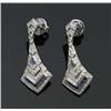 Image 1 : PAIR OF GOLD SAPPHIRE AND DIAMOND EARRINGS