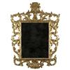 Image 1 : LARGE CARVED FANCY GILT ANTIQUE STYLE MIRROR