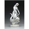 Image 1 : PORCELAIN GILT AND PAINTED FIGURE OF A NUDE MAIDE