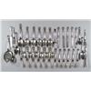 Image 1 : STERLING SILVER FLATWARE SET MARKED JAMES MIX JR