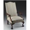 Image 1 : CHIPPENDALE MAHOGANY CENTENNIAL LOLLING CHAIR