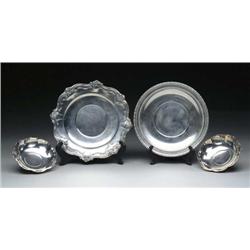 FOUR PIECES OF STERLING HOLLOWWARE