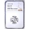 Image 1 : 1947-S ROOSEVELT DIME NGC MS-67 FT