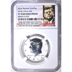 2018-S SILVER KENNEDY HALF