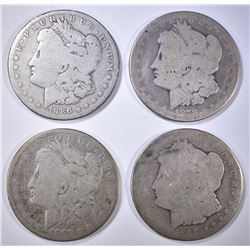 LOW GRADE MORGAN SILVER DOLLAR LOT