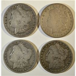 CIRC SILVER DOLLAR LOT: