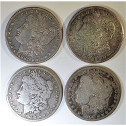 CIRC SILVER DOLLAR LOT: