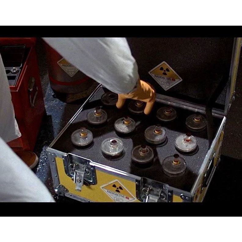 1985 Back to The Future Screen Used Plutonium Rod Prop with Michael J ...