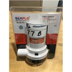 NEW SEAFLO 2000GPH BILGE PUMP