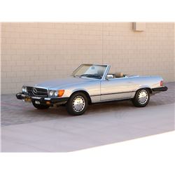 1983 MERCEDES BENZ 380SL CONVERTIBLE