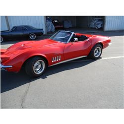 FRIDAY 1969 CHEVROLET CORVETTE 427 TRI POWER 4 SPEED BIG BLOCK