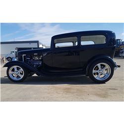 4:30PM SATURDAY FEATURE 1932 FORD TUDOR CUSTOM STREET MACHINE SHOW HOTROD