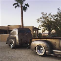 1950 HANDCRAFTED TEAR DROP TRAILER