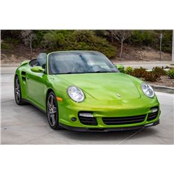 2008 PORSCHE 911 CABRIOLET TURBO CONVERTIBLE