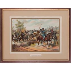 "U.S. Army-Horse Artillery-1865" Print