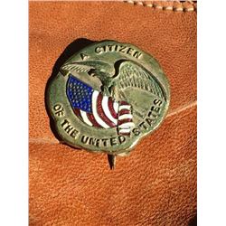 Citizenship Pin First Quarter 20th Century