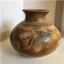 A Michoacan Incised Jar c. 200 BC - 200 AD   Floral Design