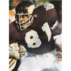 Carl Eller Sports Illustrated Poster Vintage