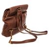 Image 3 : Chanel Brown Caviar Leather CC Small Backpack