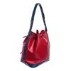 Image 3 : Louis Vuitton Red Blue Epi Leather Noe GM Drawstring Shoulder Bag