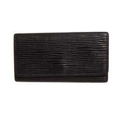Louis Vuitton Black Epi Leather 4 Key Holder